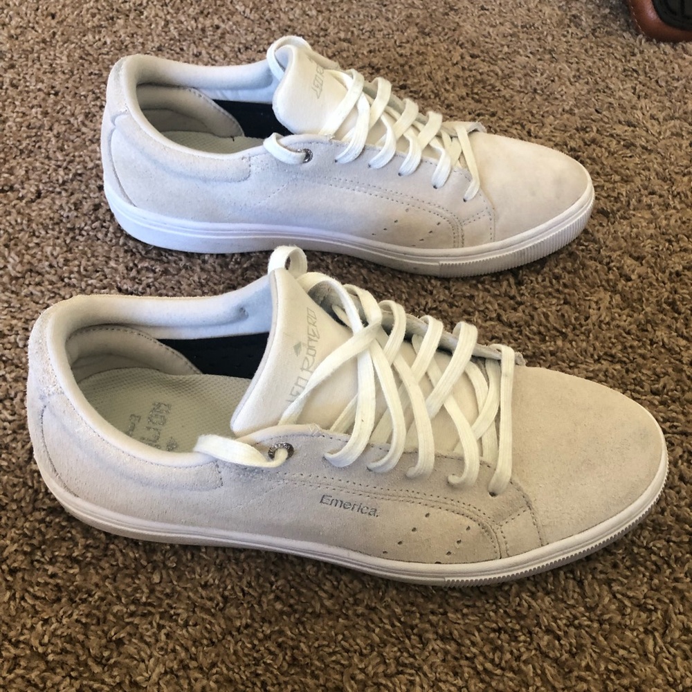 Leo Romero emerica skate shoe